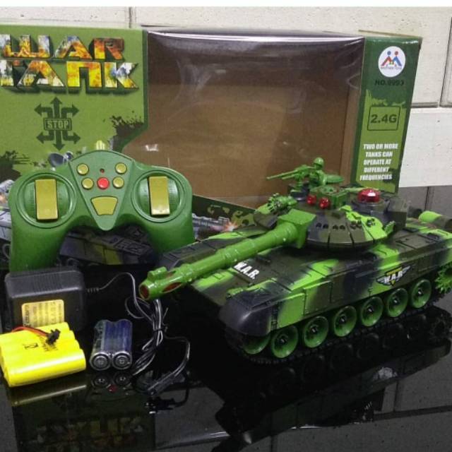 Mainan anak Tank remote control