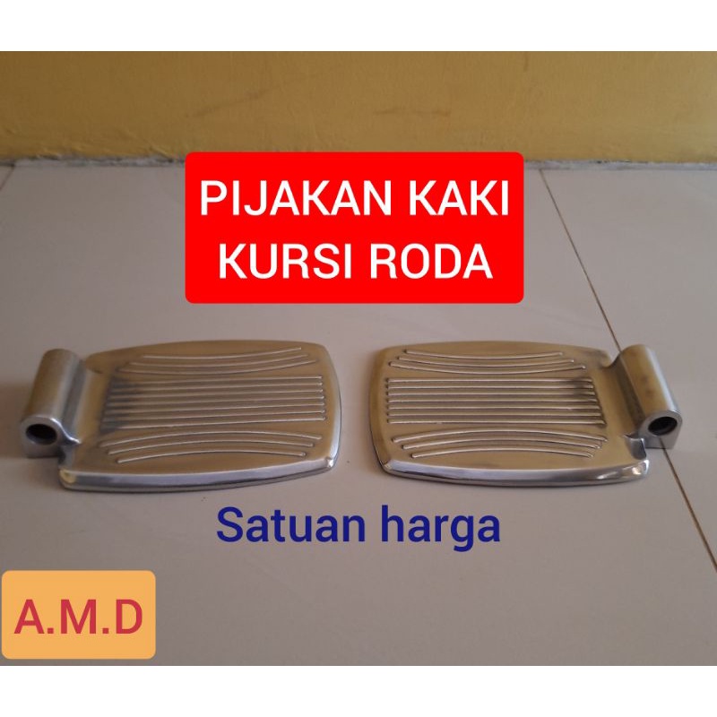 pijakan kaki kursi roda/dampalan kursi roda