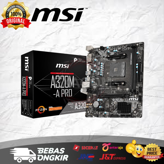 Motherboard MSI A320M A Pro / A320M-A Pro AM4 DDR4