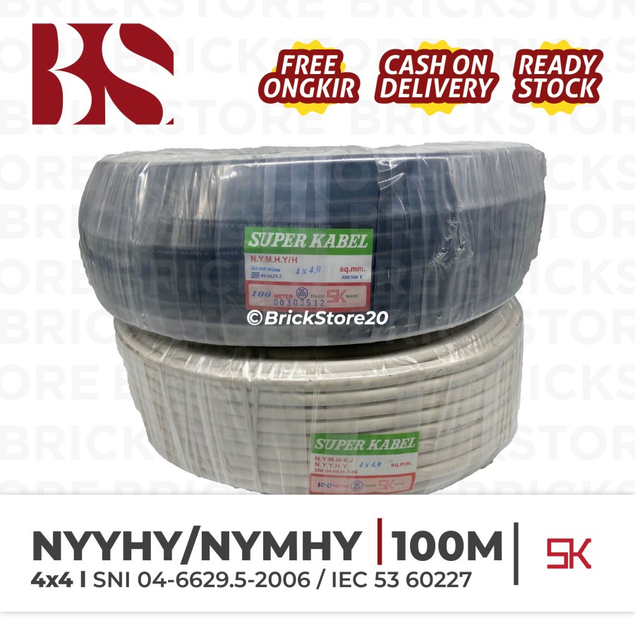 KABEL Super Kabel NYMHY/NYYHY 4X4 (100 METER)