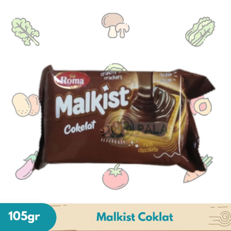 

Roma Malkist Coklat 105gr