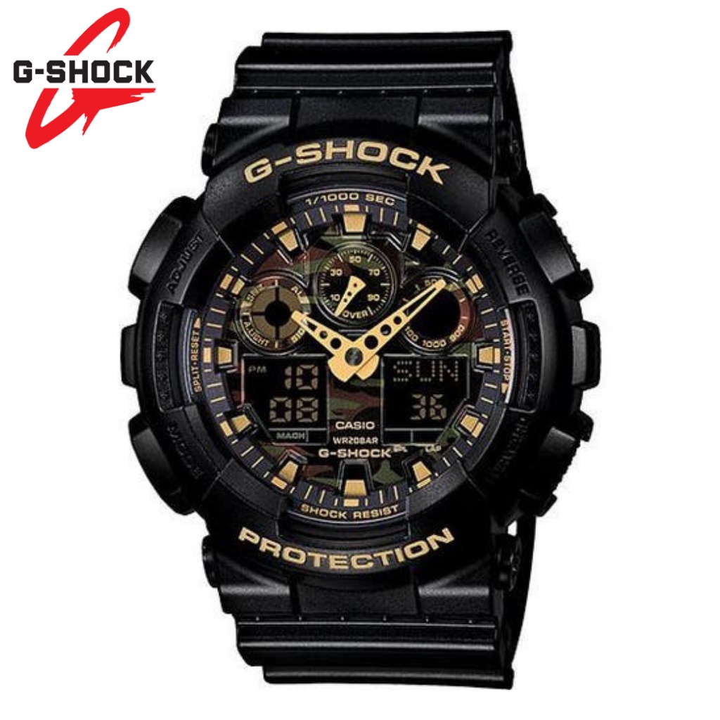 CASIO GSHOCK GA-100 FULLSET WATER RESISTANT