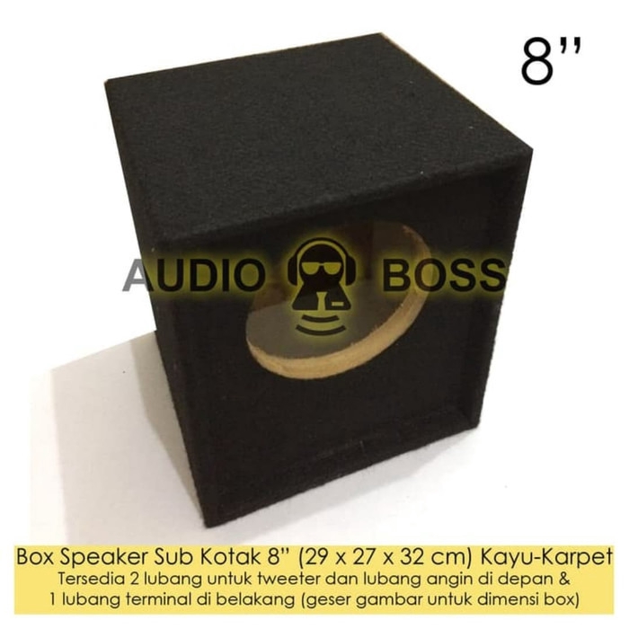 Box speaker 8 inch kotak karpet / box 8inch kotak / box 8&quot; karpet