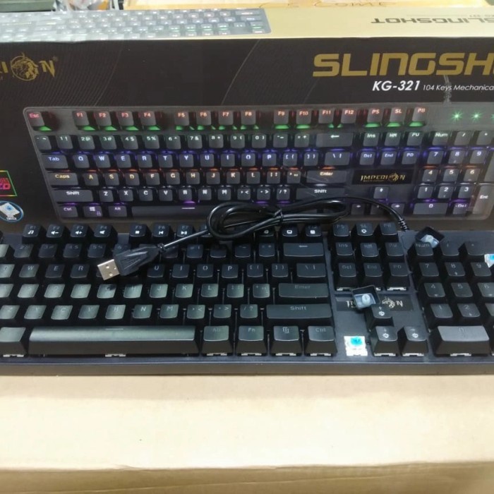 Keyboard Mechanical Gaming Imperion Slingshot KG-321