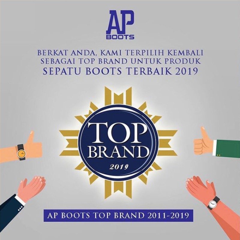 AP Boots 2017 GREEN / Boot Hijau Panjang