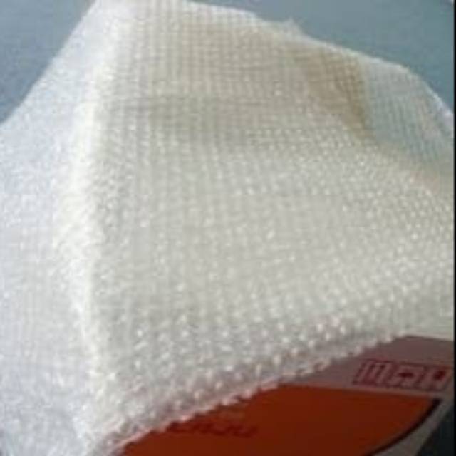 

bubble wrap ( untuk packing tambahan agar lebih aman )