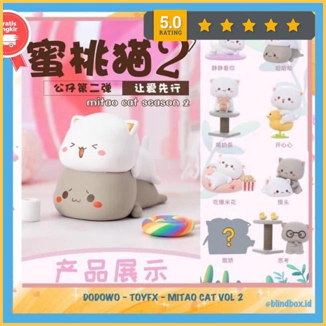 

Toyfx - Mitao Cat Vol 2 Random - 1Pc Terlaris