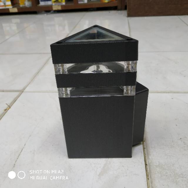 lampu dinding segi tiga lampu teras lampu taman outdoor