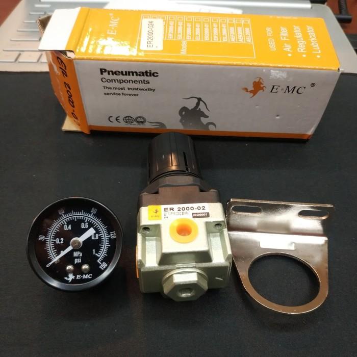 Regulator Regulator Angin Pneumatic 1/4 Inch Emc