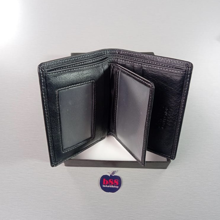 Dompet Kulit Asli Pria Lipat Berdiri 100% Kulit Asli LR22-96