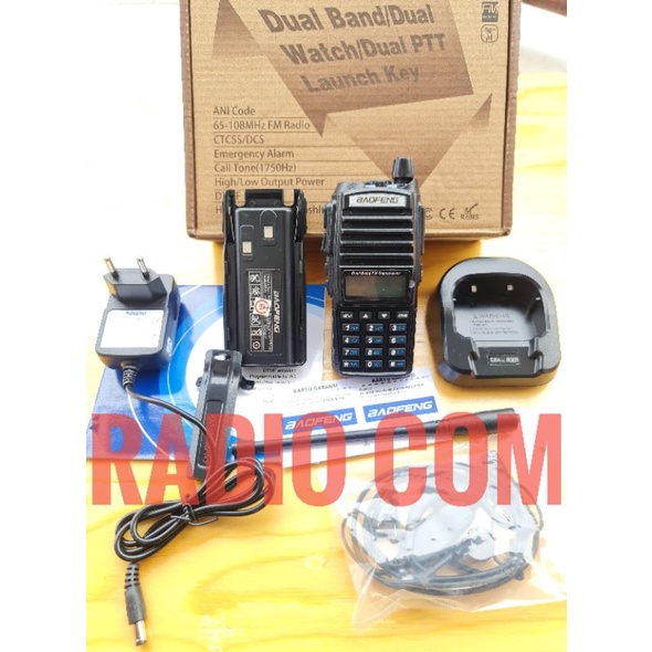 RADIO HT BAOFENG UV82 DUALBAND / HANDY TALKY BAOFENG UV82 UV 82 DUALBAND MURAH