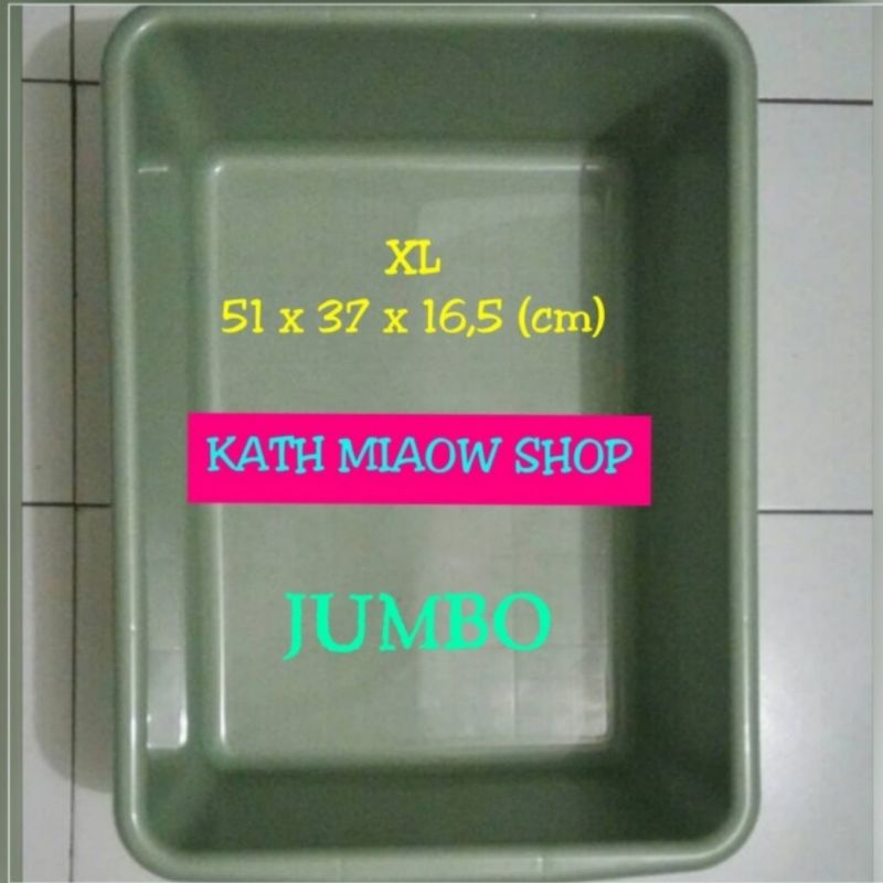 BAK PASIR KUCING LITTER BOX BESAR XL