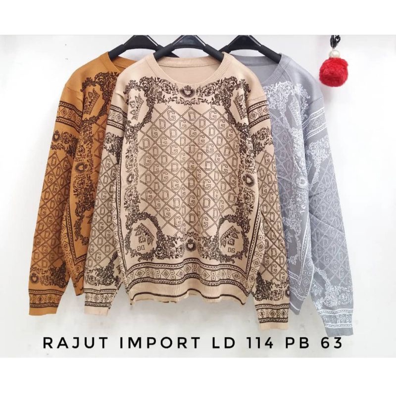 SWEATER RAJUT IMPORT PREMIUM / BLOUSE RAJUT IMPORT