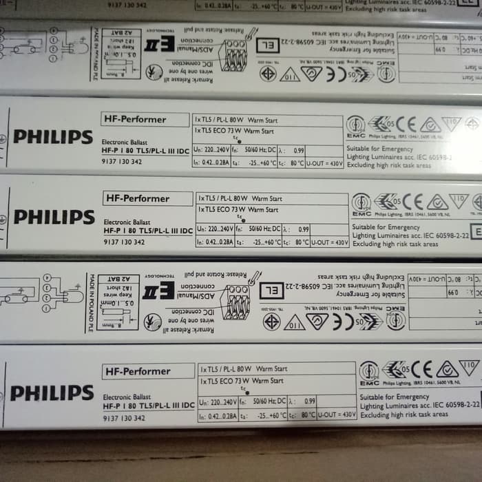 BALLAST BALAST TRAFO TRAVO T5 80W 80 WATT PHILIPS