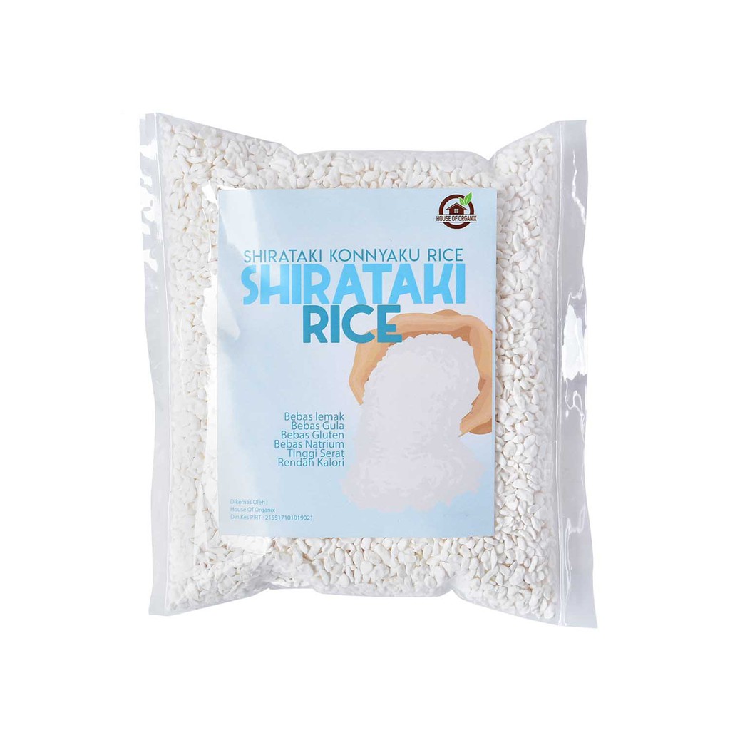 

Shirataki Konnyaku Rice / Beras shirataki 500 Gr