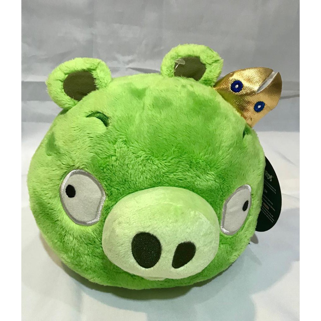 BONEKA ANGRY BIRD ORIGINAL IMPORT 25x20cm (PxT) HIJAU