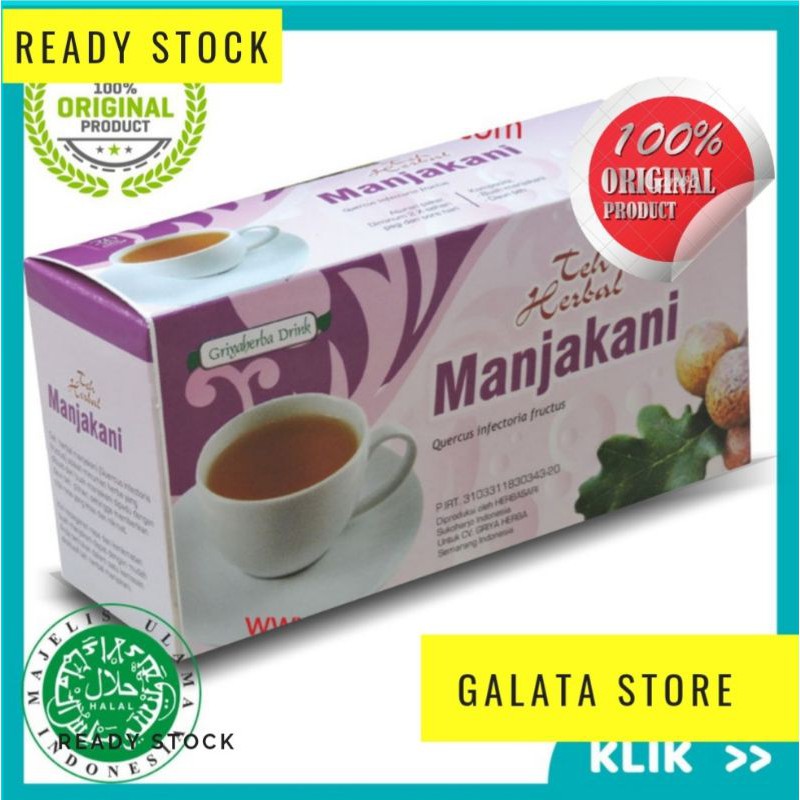 

Manjakani Kewanitaan Teh Herbal Tazakka ORIGINAL Halal BPOM