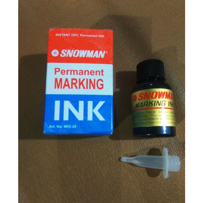 

isi tinta spidol permanent snowman