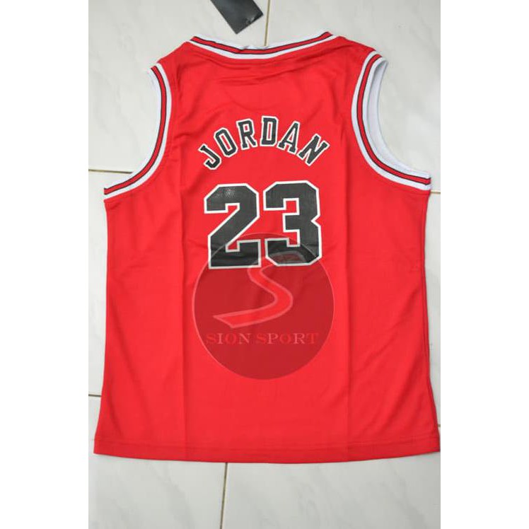Setelan Jersey Baju Basket Nba Anak Impor - Chicago Bulls #23 Jordan