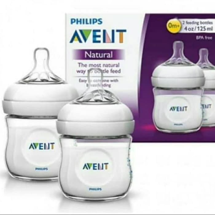 Botol Avent - Botol Susu Avent Natural 125ml - 2pcs