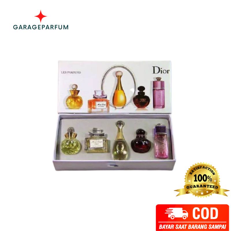 PAKET PARFUM DIOR SAUVAGE EDT MINIATUR SET DIOR LES PARFUME