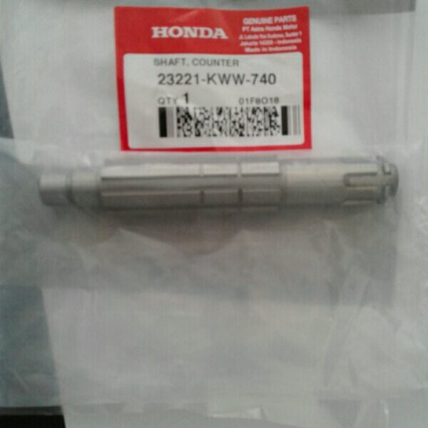 As Shaft Gear Gir depan - Absolute Revo Fit Blade Blade New 110 FI Asli Honda 23221KWW740