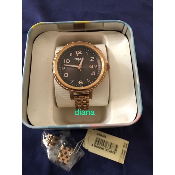 Fossil Jengkol Rg mocca AM 4389 Rare Preloved