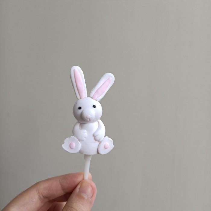 Cake Topper Kelinci / Hiasan Kue