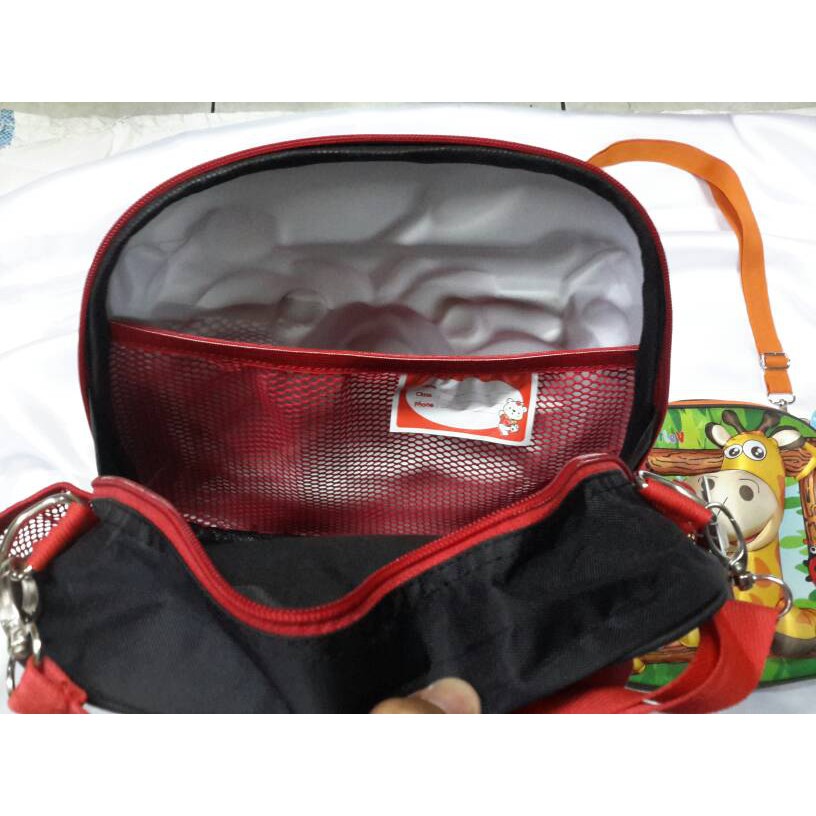 Tas Selempang anak playgroup paud karakter animal - Little V original