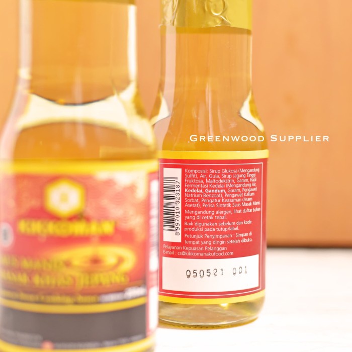 

Siap Kirim Kikkoman Mirin 250Ml - Cuka Sushi Bumbu Sushi Jepang (Halal) - Std Packing