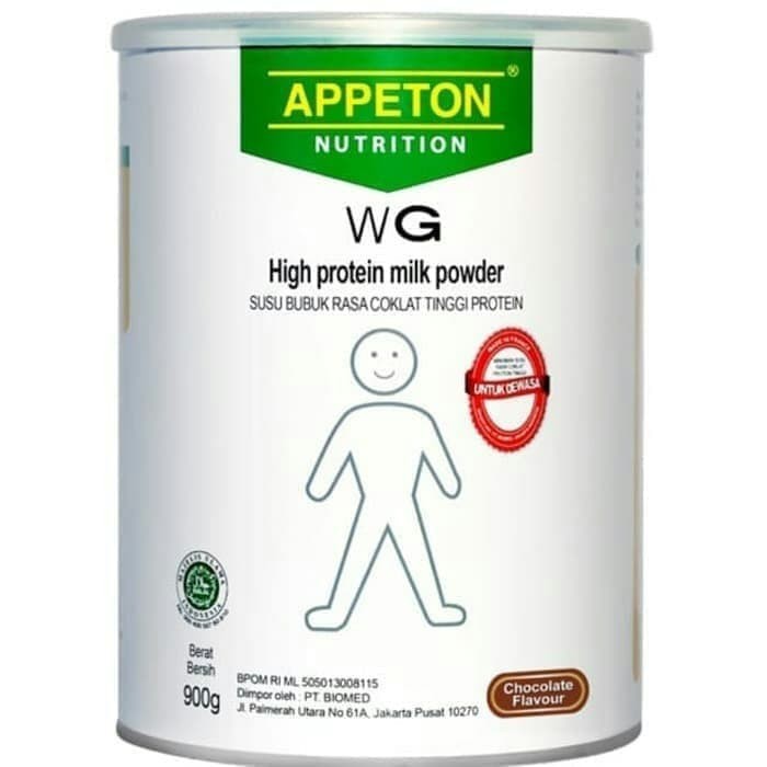 APPETON Weight Gain Adult Susu Untuk Gemuk 900 gr - Vanila