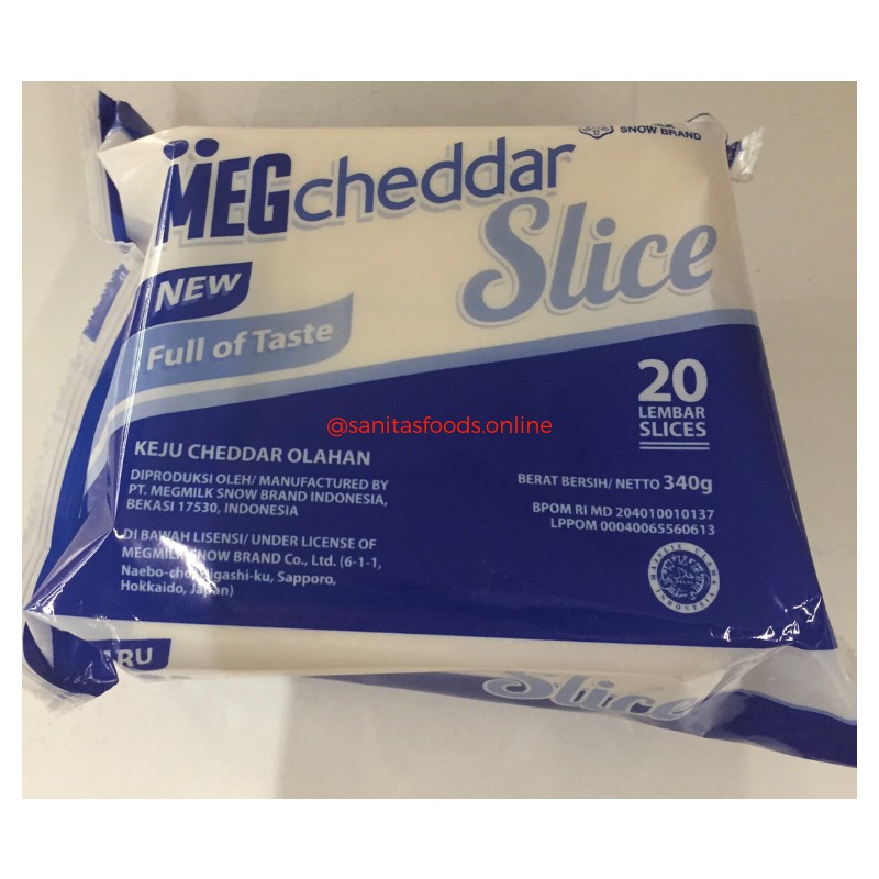 

Meg Cheddar Slice (20pcs)