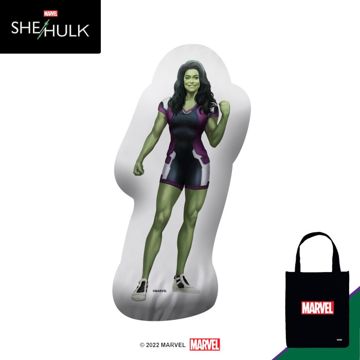 Marvel Character Pillow Doll Bantal Karakter She Hulk MSH151