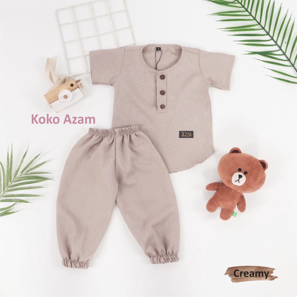 Stelan koko baby/koko bayi lucu/baju bayi murah/koko muslim joger
