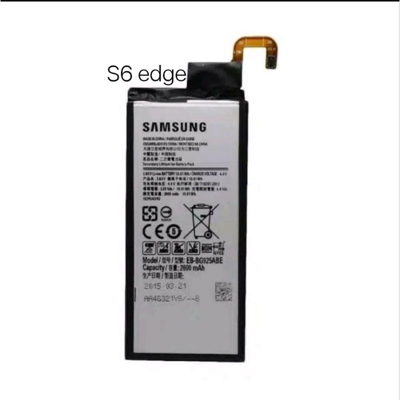 Baterai Battery Original 100% Samsung S6 Edge