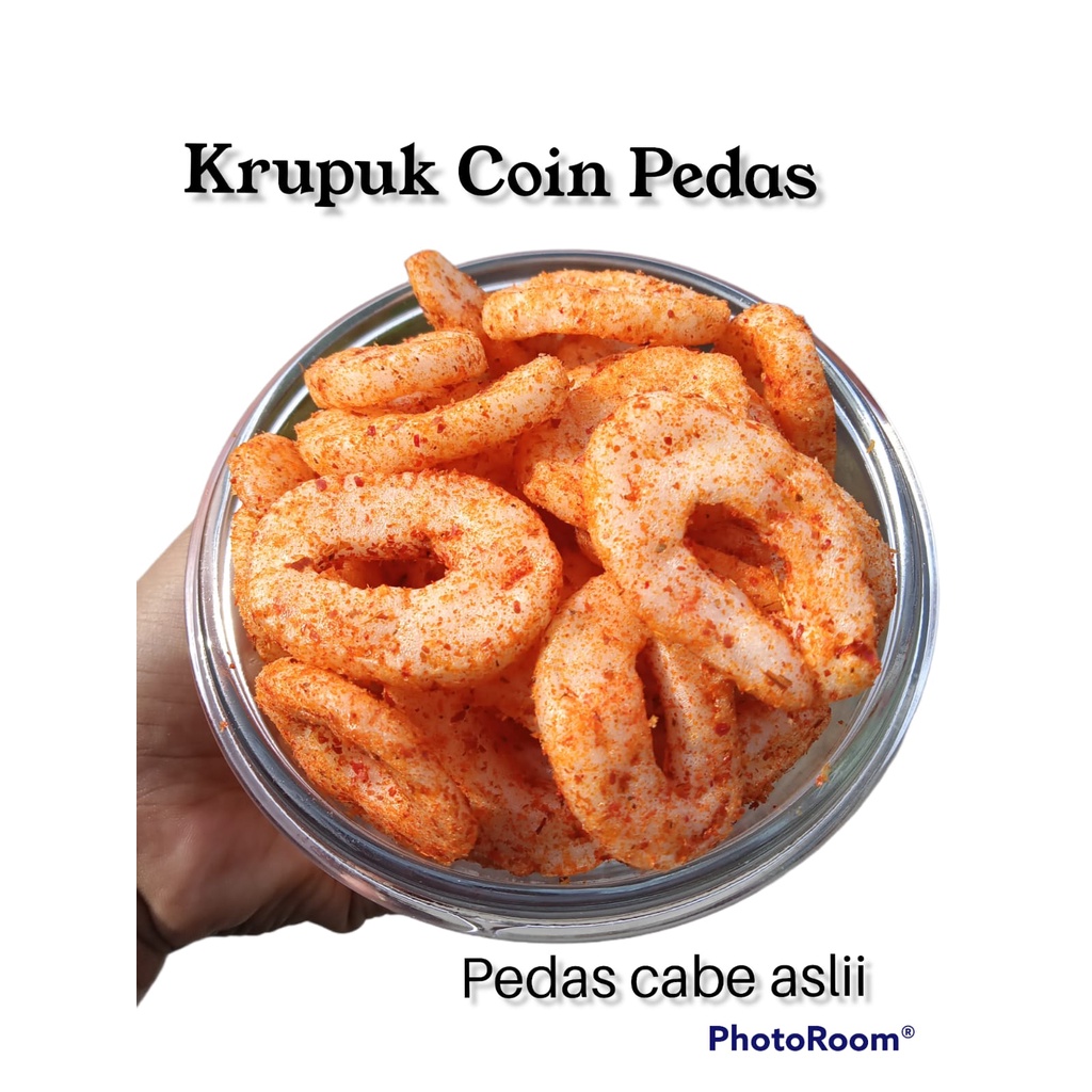 

kripik koin pedas 250gr