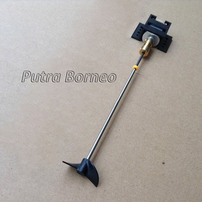 Rc boat part motor shaft propeller blade for mini boat