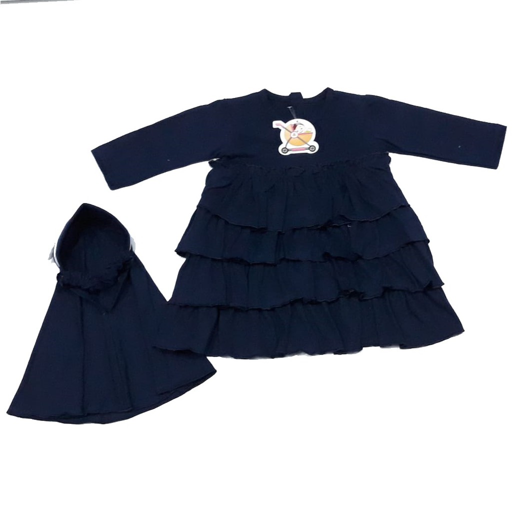 Promo !! BAJU BAYI GAMIS VINATA SUSUN POLOS- GAMIS ANAK MURAH