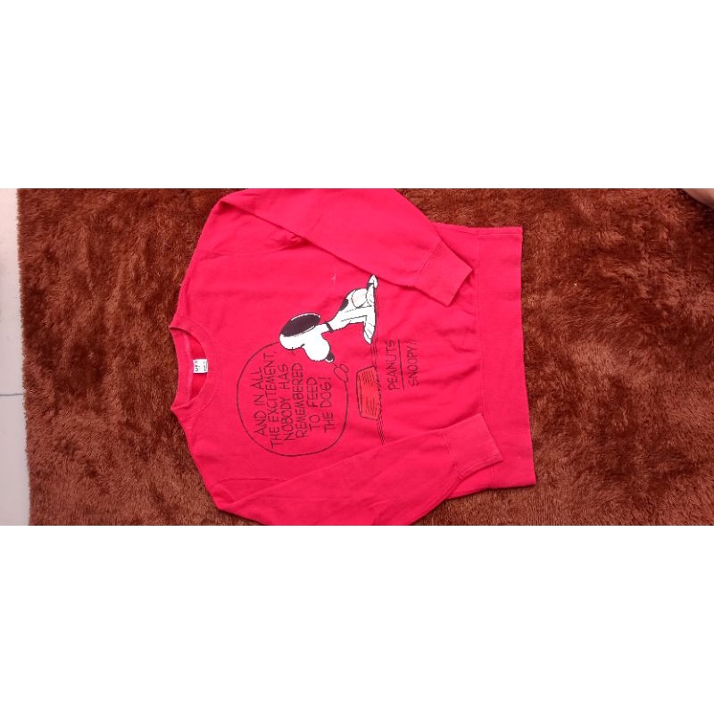 crewneck UNIQLO peanuts