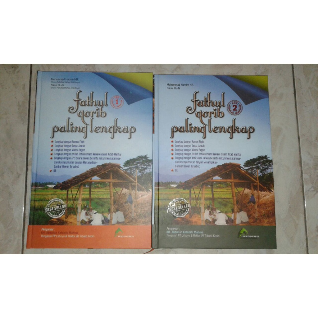 

Terjemah Fathul Qorib Paling Lengkap 2 Jilid besar (Buku Lirboyo)