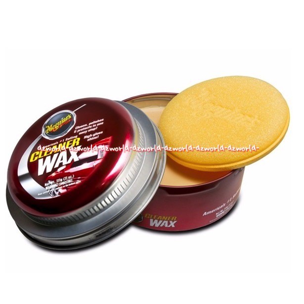 Meguiars Wax Paste 311gr Membersihkan Mengkilatkan Mengkilau Permukaan Cat Saat Poles Waxing Mobil Meguairs Waxpaste Pasta Waxing