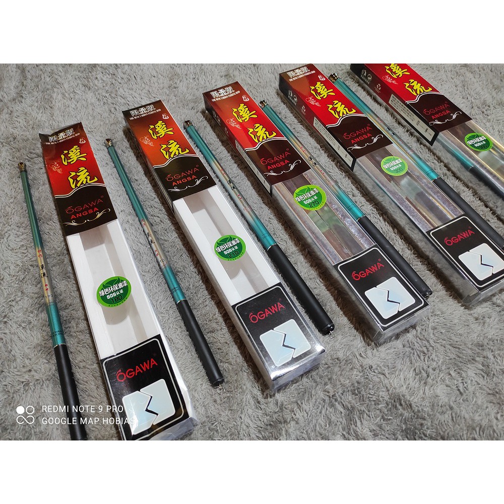 Joran Pancing Tegek Ogawa Angsa 180. 210.240. 270. 300. 360