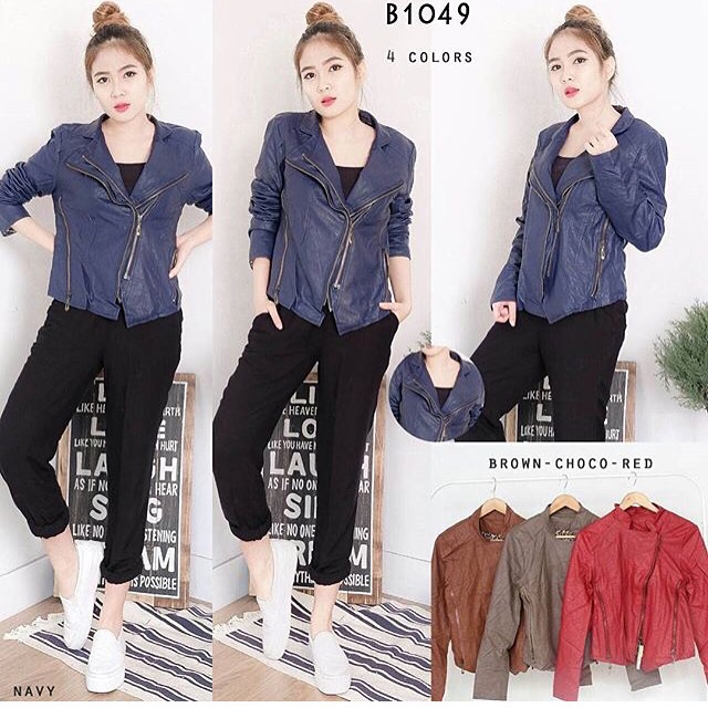 Jaket Kulit Zara