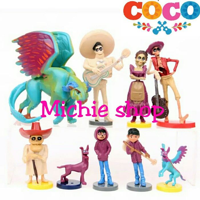 Termurah Figure COCO 9pcs dragon