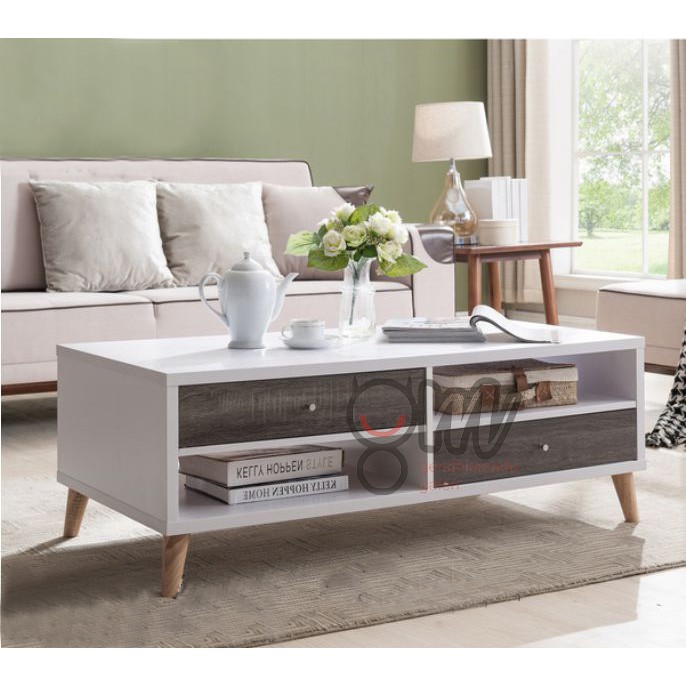 Meja Retro Minimalis Jati - Meja Vintage Minimalis Jati Jepara