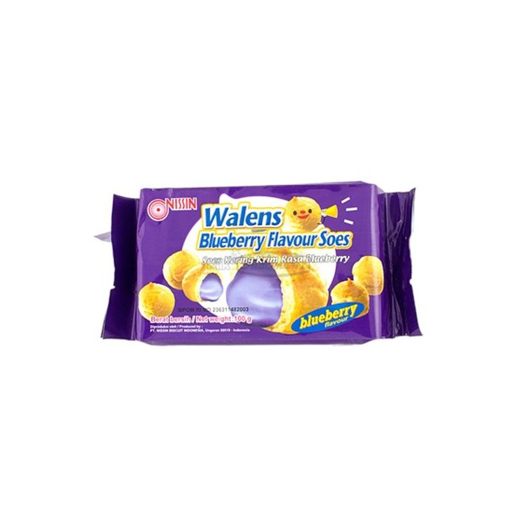 

Nissin Blueberry Soes 100gr