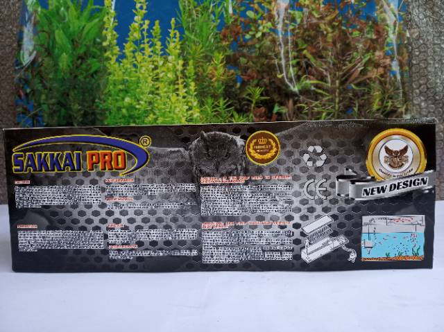 TOP Filter box komplit Aquarium SAKKAI PRO SPA-380 Aquarium 60-1m filter box komplit full set lengkap