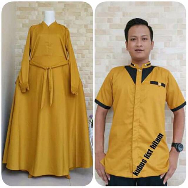 Dress Couple Xewek Cowok Bahan TOYOBO