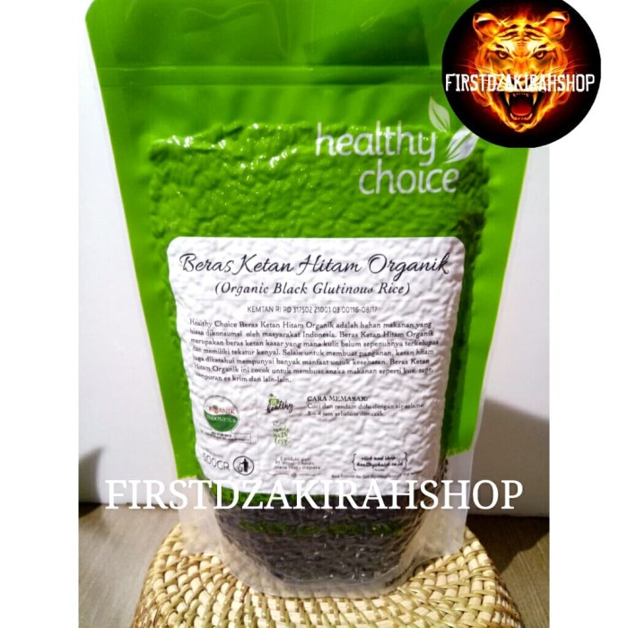 

KETAN-BERAS- HEALTHY CHOICE BERAS KETAN HITAM ORGANIK 500GR -BERAS-KETAN.