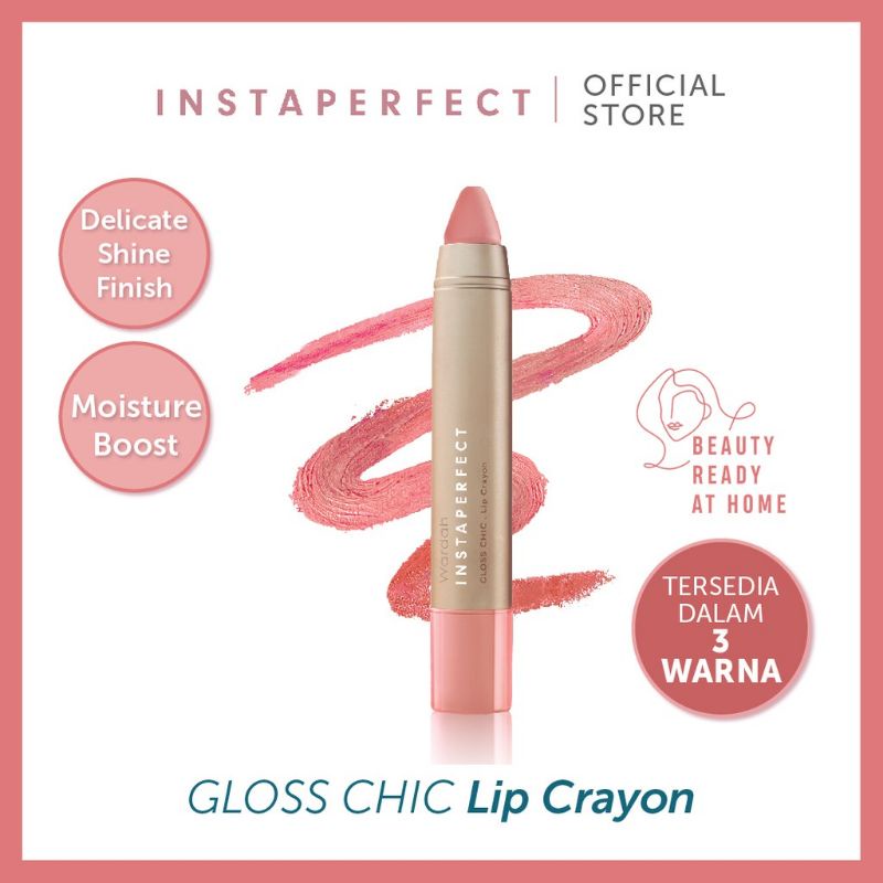 WARDAH Instaperfect Gloss Chic Lip Crayon 2.7g